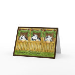 Barnyard Grapevine Season's Greetings Card