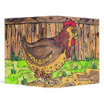 Barnyard Hen binder