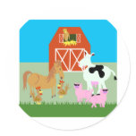 Barnyard Party Sticker