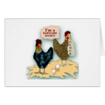Barnyard Society card by littleyellowjacket Barnyard Society card