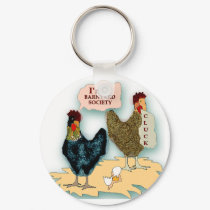 Barnyard Society keychain by littleyellowjacket Barnyard Society keychain