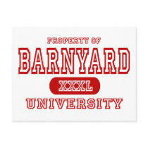 Barnyard University postcards
