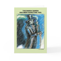 Baron Samedi is Expecting You cards by DarleneArtist Baron Samedi is Expecting You cards