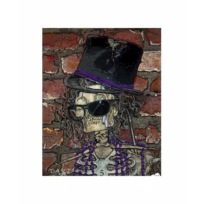Baron Samedi T-shirt by voodoomama