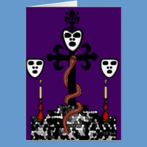 Baron Samedi's Ritual Symbol cards