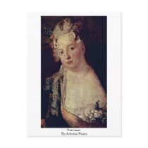 Baroness By Antoine Pesne Postcard