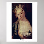 Baroness By Antoine Pesne Posters