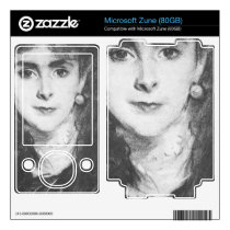 Baroness de Meyer by John Singer Sargent Decal For Zune