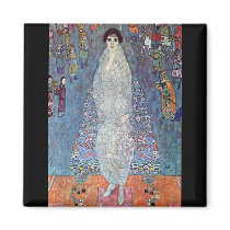 Baroness Elizabeth by Gustav Klimt Refrigerator Magnets