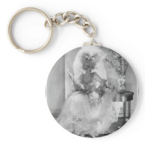 Baroness in Wedding Dress Key Chain