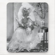 Baroness in Wedding Dress Mousepad