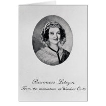 Baroness Louise Lehzen Card