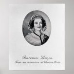 Baroness Louise Lehzen Poster