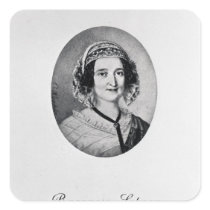 Baroness Louise Lehzen Square Stickers