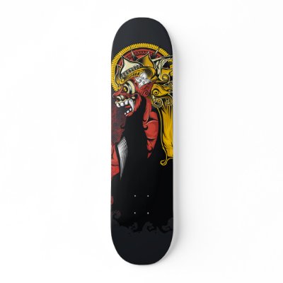 Barong Skate Deck by treecore