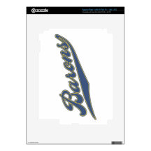 Barons Script Decals For iPad 3