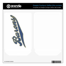 Barons Script FreeAgent GoFlex Decal