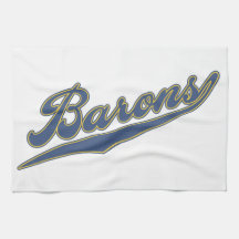 Barons Script Hand Towels