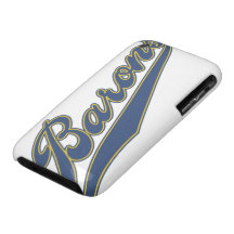 Barons Script iPhone 3 Case-Mate Case