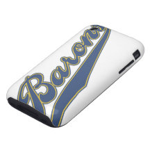Barons Script iPhone 3 Tough Case