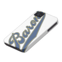 Barons Script iPhone 4 Case