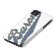 Barons Script iPhone 4 Case-Mate Case