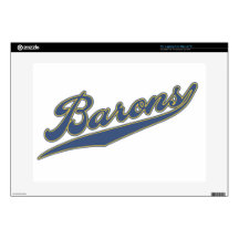 Barons Script Laptop Decals