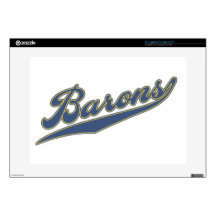 Barons Script Laptop Skin