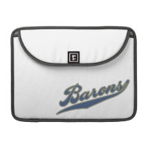 Barons Script MacBook Pro Sleeve