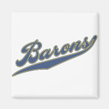 Barons Script Magnets