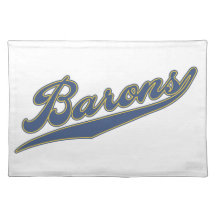 Barons Script Place Mat