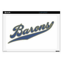Barons Script Skin For 17" Laptop