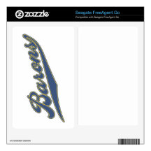 Barons Script Skin For The FreeAgent Go