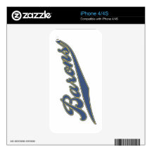 Barons Script Skins For The iPhone 4