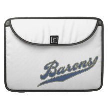 Barons Script Sleeves For MacBook Pro