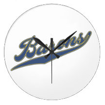 Barons Script Wallclock