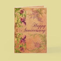 Baroque Anniversary cards