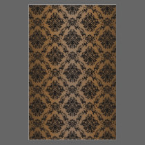 Baroque Brown Victorian Scrapbook Paper stationery