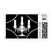 Baroque Candleabra Postage stamps