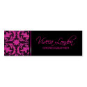 Baroque - Choreographer Dance Instructor business cards by StylishBusinessCards Baroque - Choreographer Dance Instructor business cards