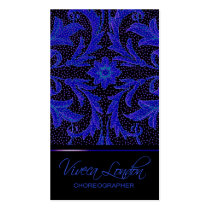 Baroque - Choreographer Dance Instructor business cards