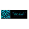 Baroque - Choreographer Dance Instructor business cards by StylishBusinessCards Baroque - Choreographer Dance Instructor business cards