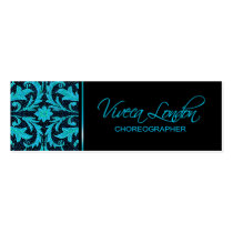 Baroque - Choreographer Dance Instructor business cards