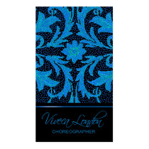 Baroque - Choreographer Dance Instructor business cards