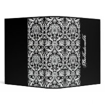 Baroque Damask Binder
