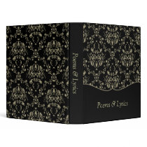 Baroque Damask binder by BluePlanet Baroque Damask binder
