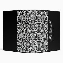 Baroque Damask Binder