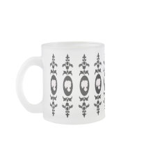 Baroque Damask Cameo Mugs