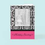 Baroque Damask Greeting Card