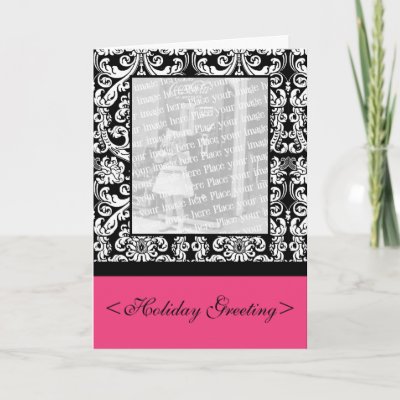 Baroque Damask Greeting Card